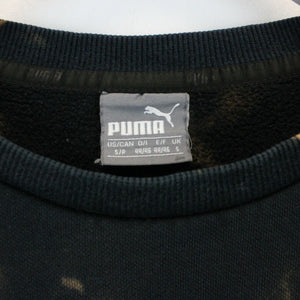 Womens PUMA Sweatshirt Black | Small