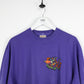 Vintage 90s FIORUCCI T-Shirt Purple | Large