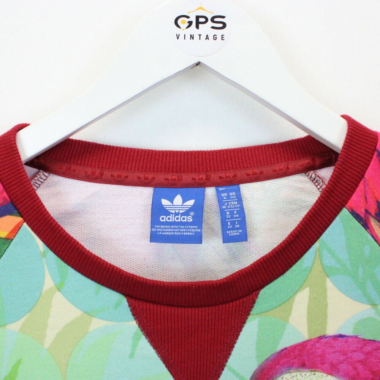 Womens ADIDAS ORIGINALS Sweatshirt Multicolour | XS
