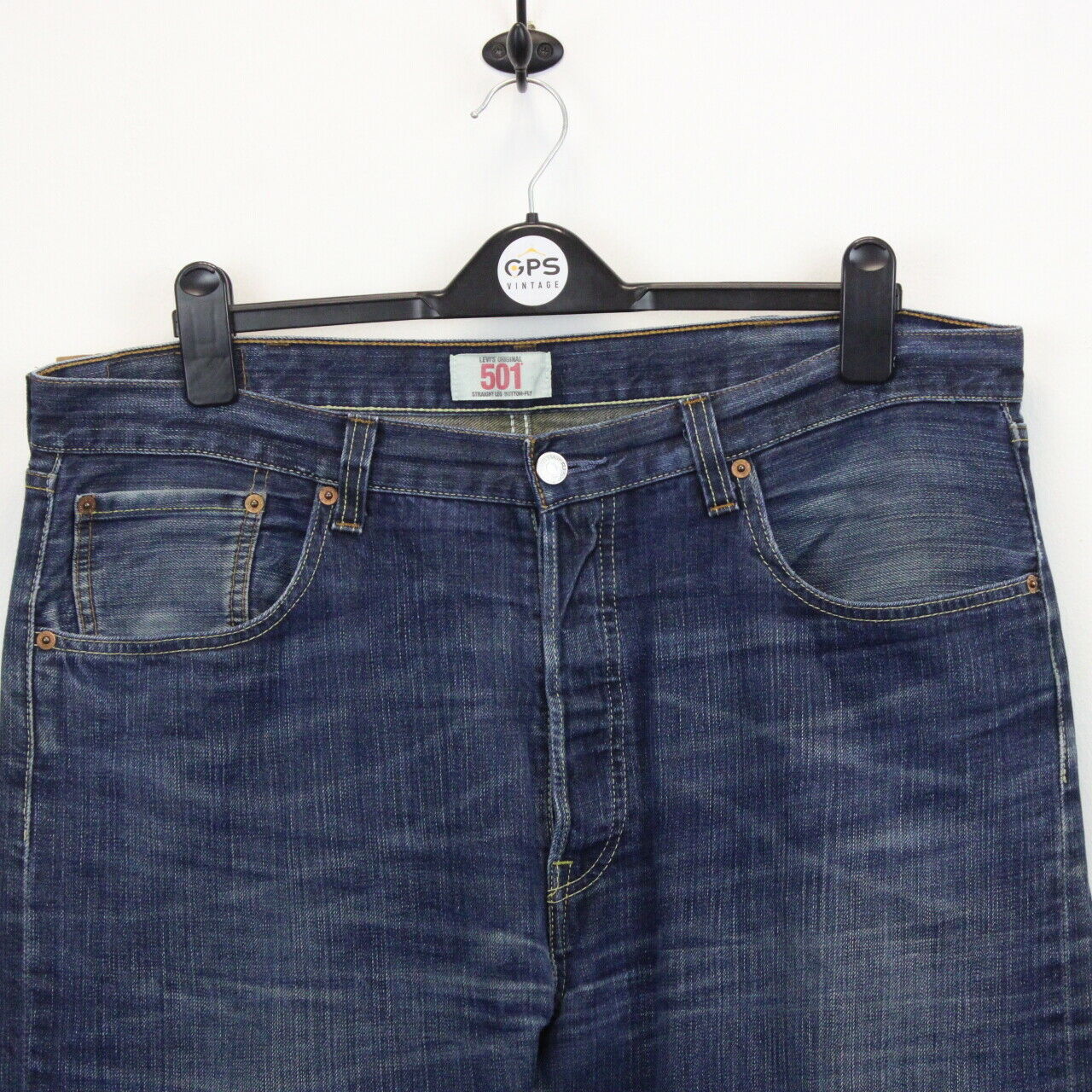 LEVIS 501 Jeans Dark Blue | W40 L36