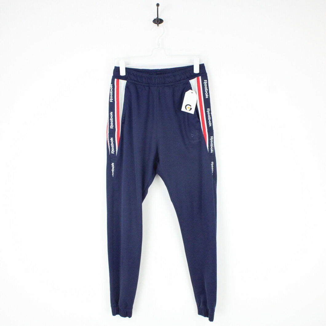 Mens REEBOK Joggers Navy Blue | Small