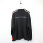 HARLEY DAVIDSON 00s 1/4 Zip Knit Sweatshirt Black | XL