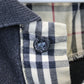 BURBERRY 00s Polo Shirt Black | Large