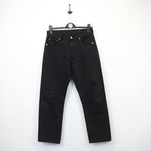 Load image into Gallery viewer, Womens LEVIS 501 Jeans Black | W30 L28
