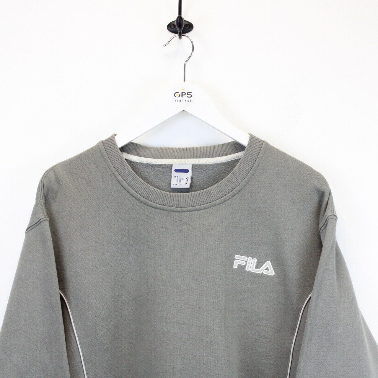 FILA 00s Sweatshirt Green | Large