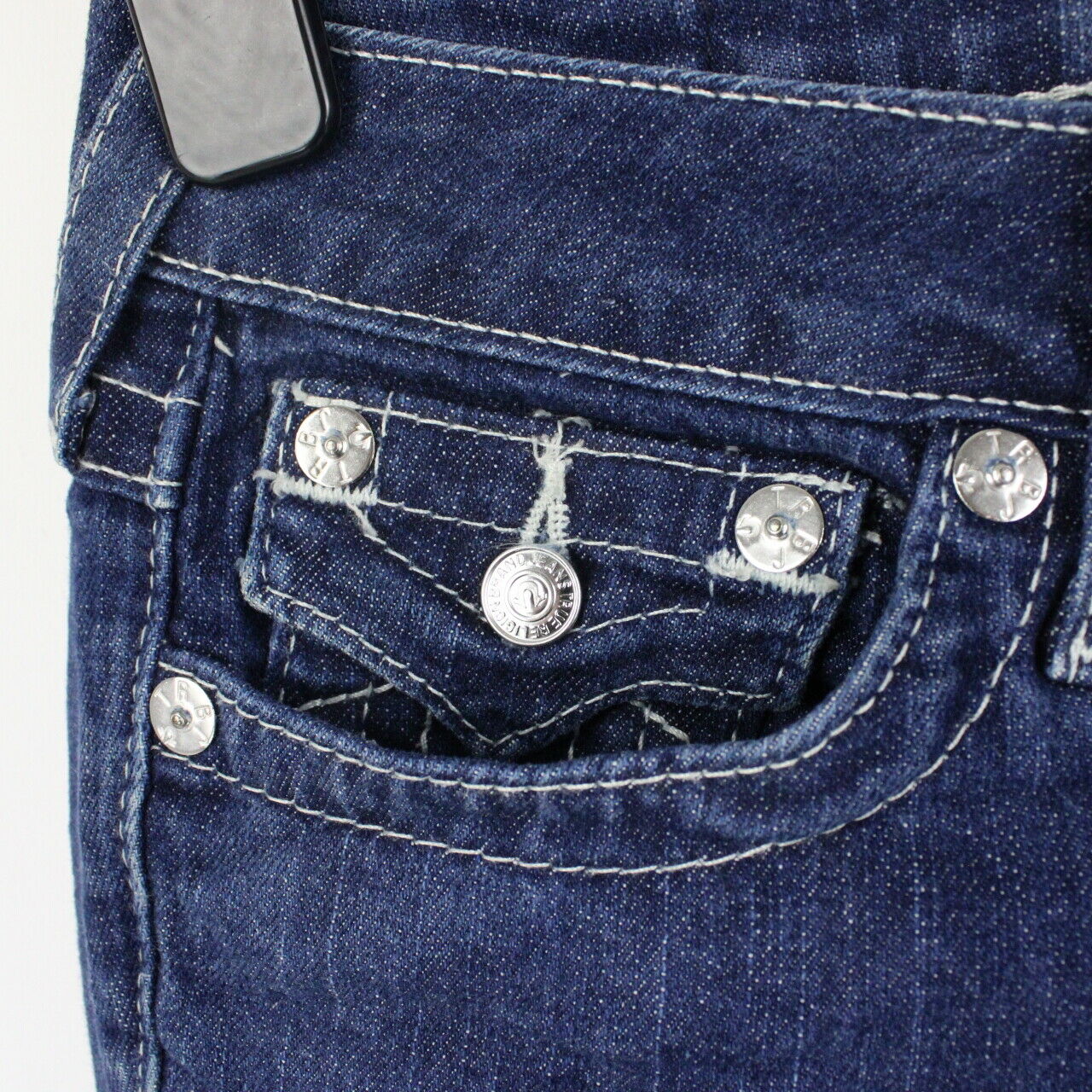 Womens TRUE RELIGION Julie Jeans Blue | W29 L34