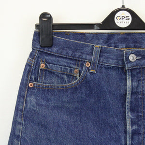 Womens LEVIS 501 Shorts Dark Blue | W30