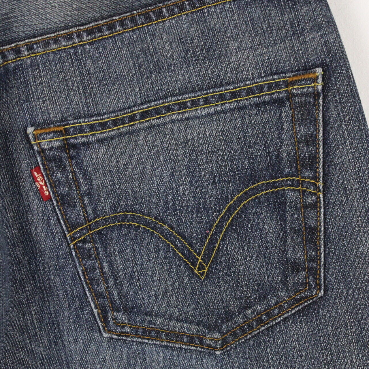Mens LEVIS 501 Jeans Dark Blue | W34 L30