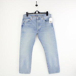 Mens LEVIS 501 Jeans Light Blue | W38 L32