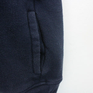 Womens FILA Hoodie Navy Blue | Medium