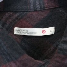 Load image into Gallery viewer, Flannel Plaid Shirt Black | Large

