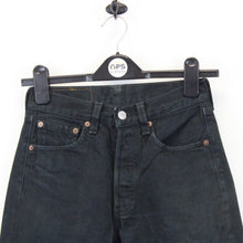 Load image into Gallery viewer, Womens LEVIS 501 Jeans Black | W26 L32
