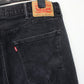 LEVIS 501 Jeans Black Charcoal | W40 L36