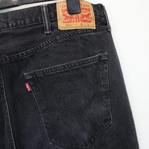 LEVIS 501 Jeans Black Charcoal | W40 L36