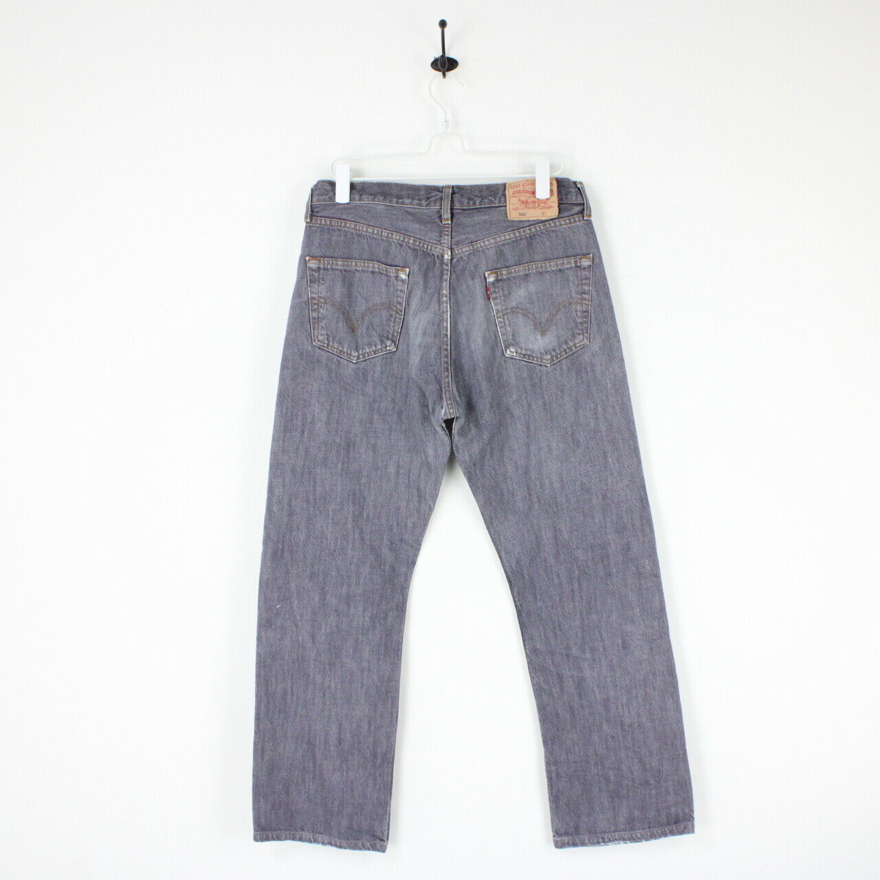 Mens LEVIS 501 Jeans Grey | W33 L30