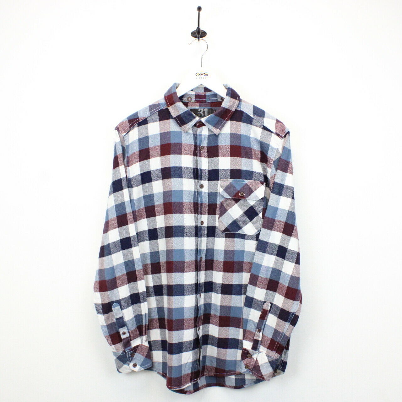 Flannel Plaid Shirt Multicolour | Medium