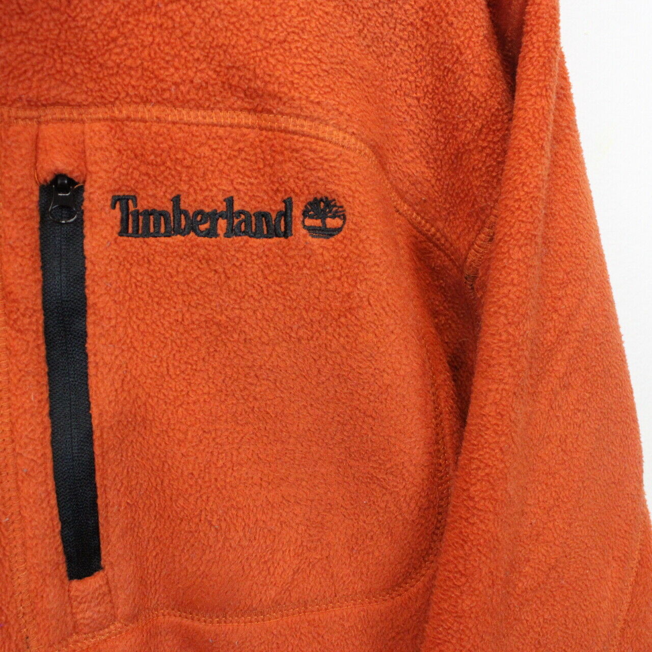 TIMBERLAND 00s Fleece Jacket Orange | Large
