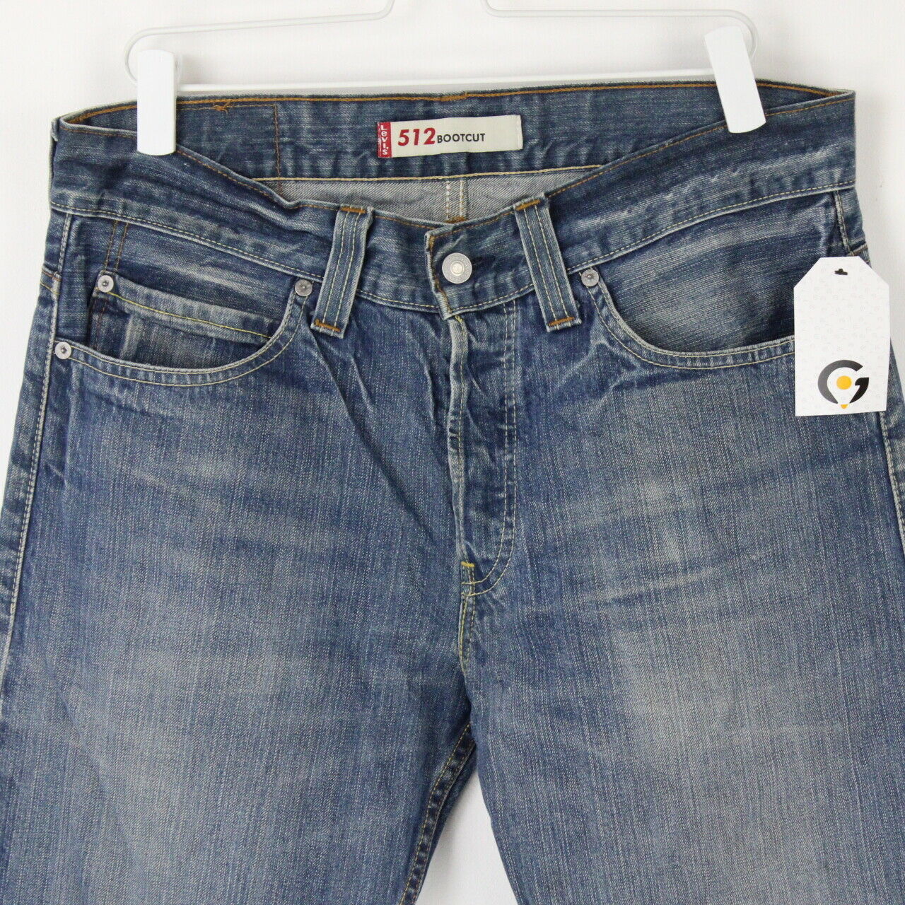 Mens LEVIS 512 Jeans Mid Blue | W36 L32