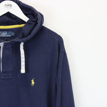 Load image into Gallery viewer, RALPH LAUREN Hoodie Navy Blue | Large
