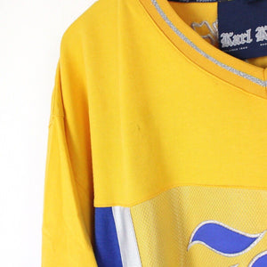 KARL KANI 90s T-Shirt Jersey Yellow | XL