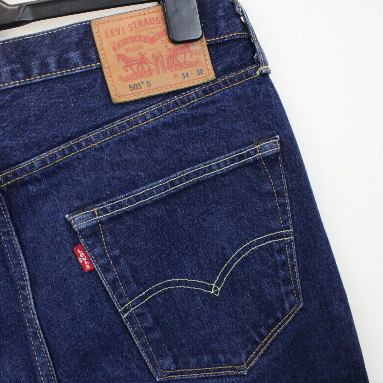 LEVIS 501 S Skinny Jeans Dark Blue | W34 L32