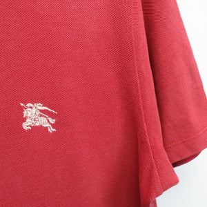 BURBERRY Polo Shirt Red | Medium