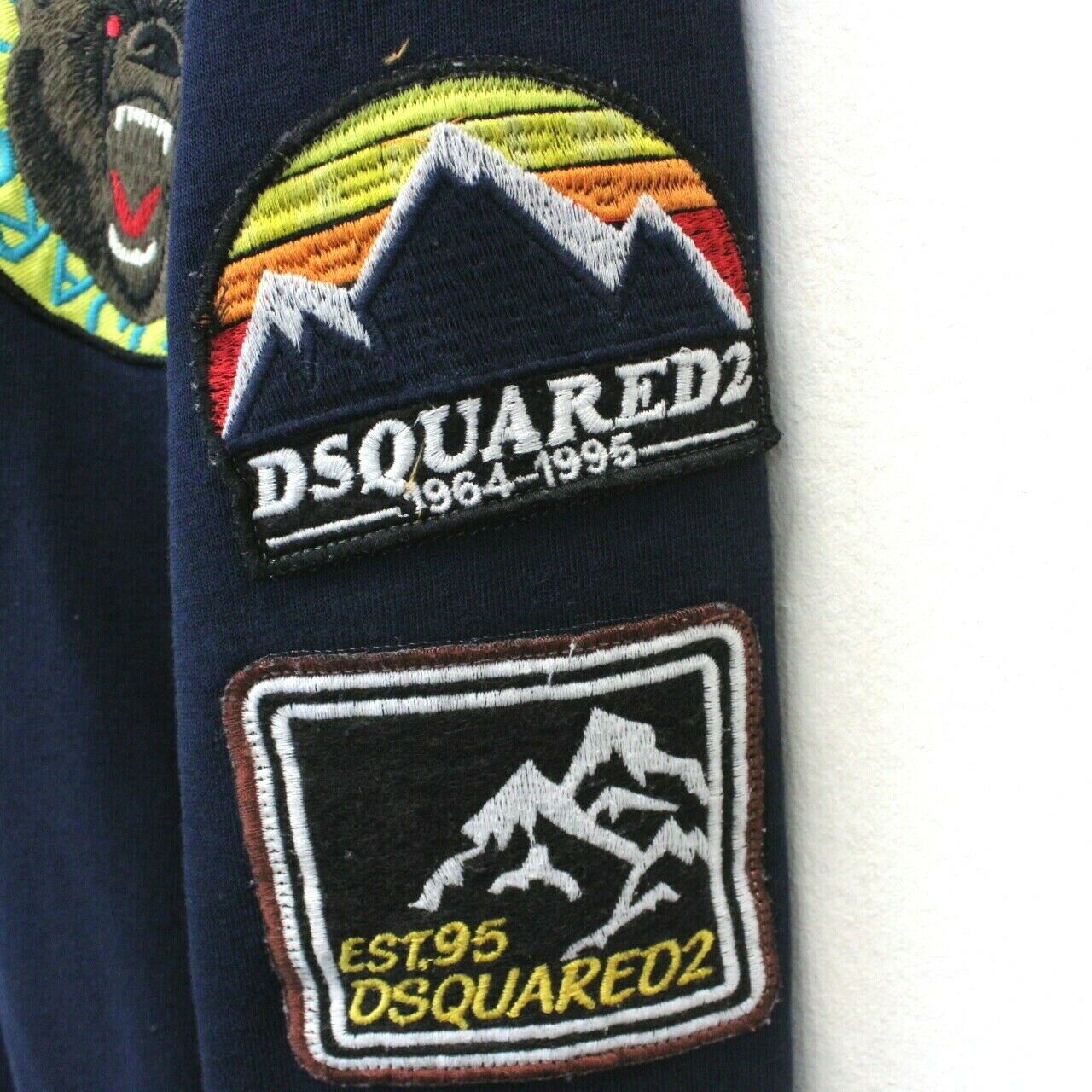 DSQUARED2 Sweatshirt Navy Blue | Medium