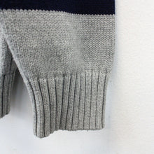 Load image into Gallery viewer, RALPH LAUREN 1/4 Zip Knit Sweatshirt Grey | Small
