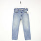 Mens LEVIS 501 Jeans Light Blue | W36 L34