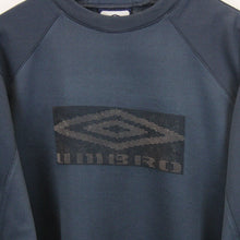 Load image into Gallery viewer, UMBRO 00s Sweatshirt Navy Blue | Small
