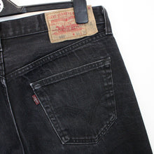 Load image into Gallery viewer, LEVIS 501 Jeans Black Charcoal | W36 L34
