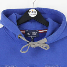 Load image into Gallery viewer, Mens ARMANI JEANS 00s Hoodie Blue | Large
