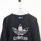 Womens ADIDAS ORIGINALS Sweatshirt Black | Small