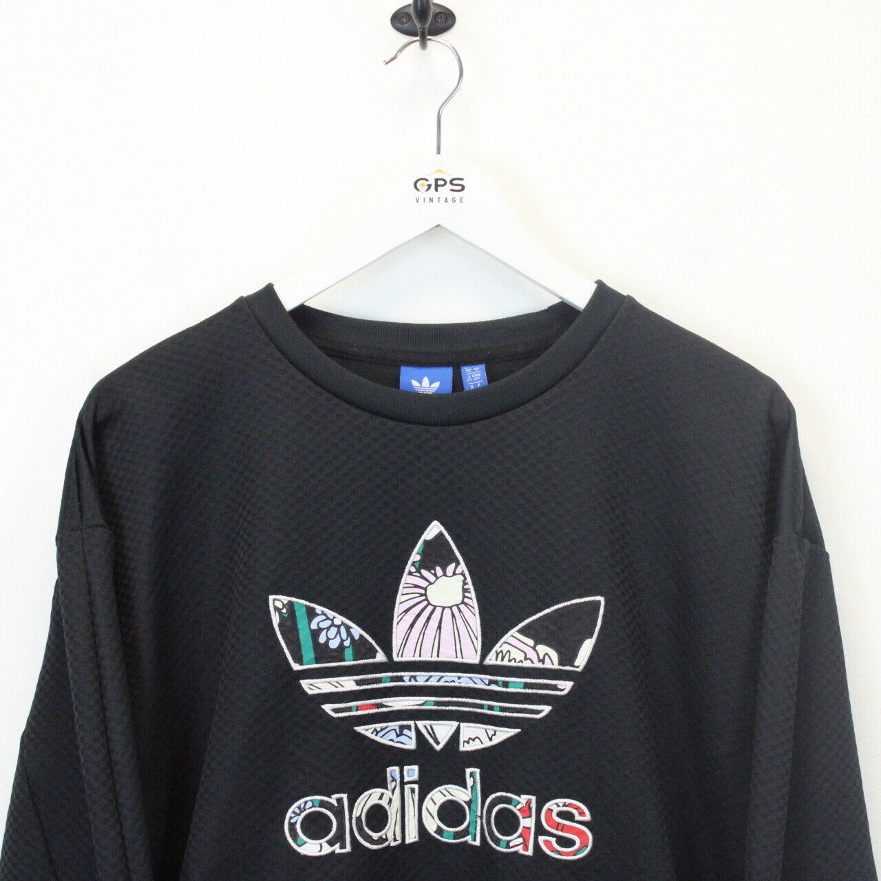 Womens ADIDAS ORIGINALS Sweatshirt Black | Small