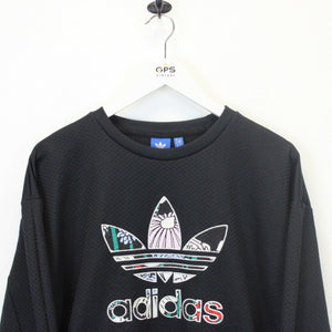 Womens ADIDAS ORIGINALS Sweatshirt Black | Small