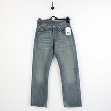 Load image into Gallery viewer, Womens LEVIS 501 Jeans Mid Blue | W28 L30

