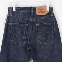 Load image into Gallery viewer, Womens LEVIS 501 Jeans Dark Blue | W27 L32
