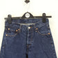 Womens LEVIS 501 Jeans Dark Blue | W26 L28