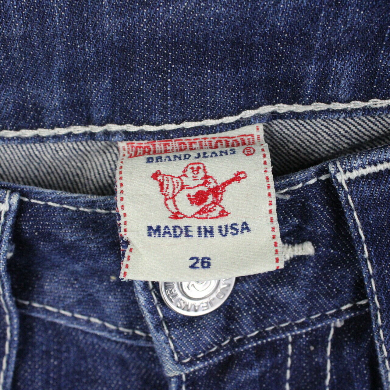 Womens TRUE RELIGION Julie Jeans Blue | W29 L34
