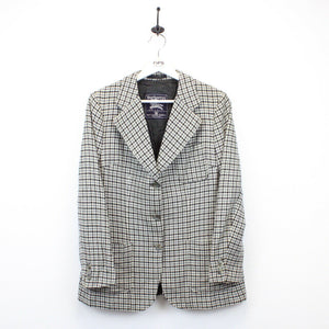 Womens BURBERRYS 90s Blazer Grey | Large