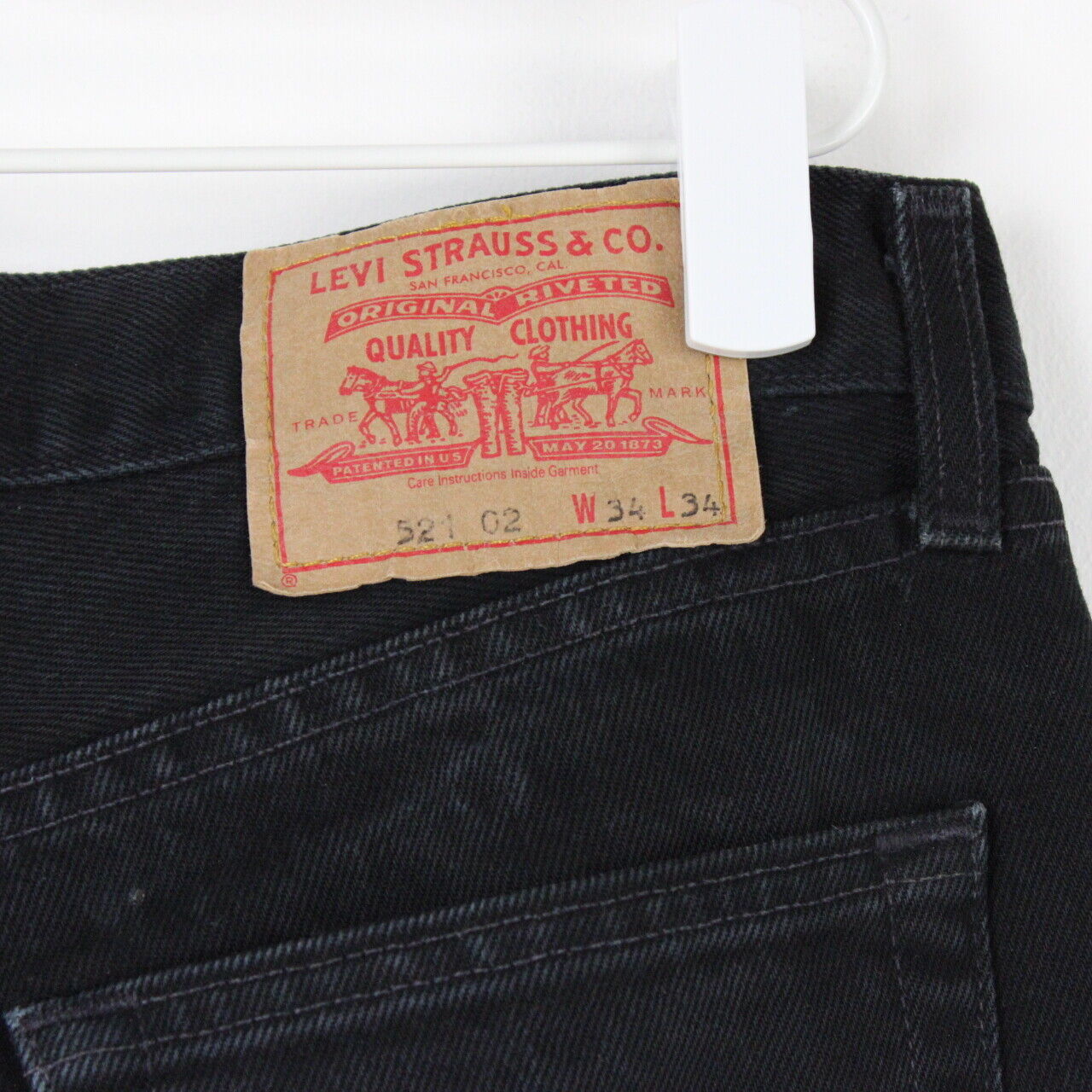 LEVIS 521 Jeans Black | W34 L34