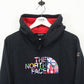 Womens THE NORTH FACE Hoodie Black | Large