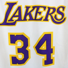 Load image into Gallery viewer, Vintage CHAMPION LA LAKERS Jersey White | Medium
