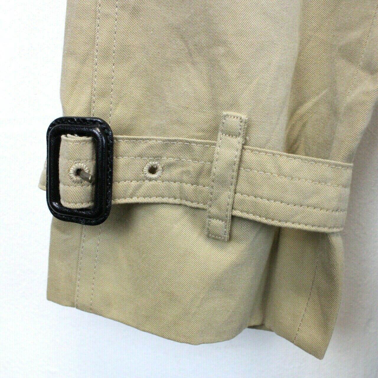 Womens BURBERRY Mac Trench Coat Beige | XS