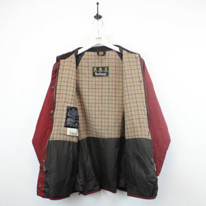 Womens BARBOUR Bedale Waxed Jacket Red | Medium