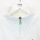 Womens ADIDAS 90s 1/4 Zip Sweatshirt White | Medium