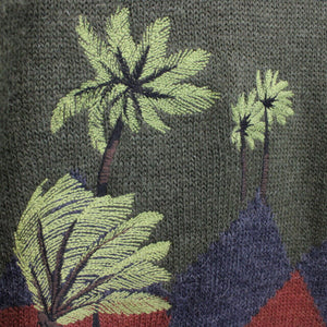 CHEMISE LACOSTE 90s Knit Sweatshirt | Large