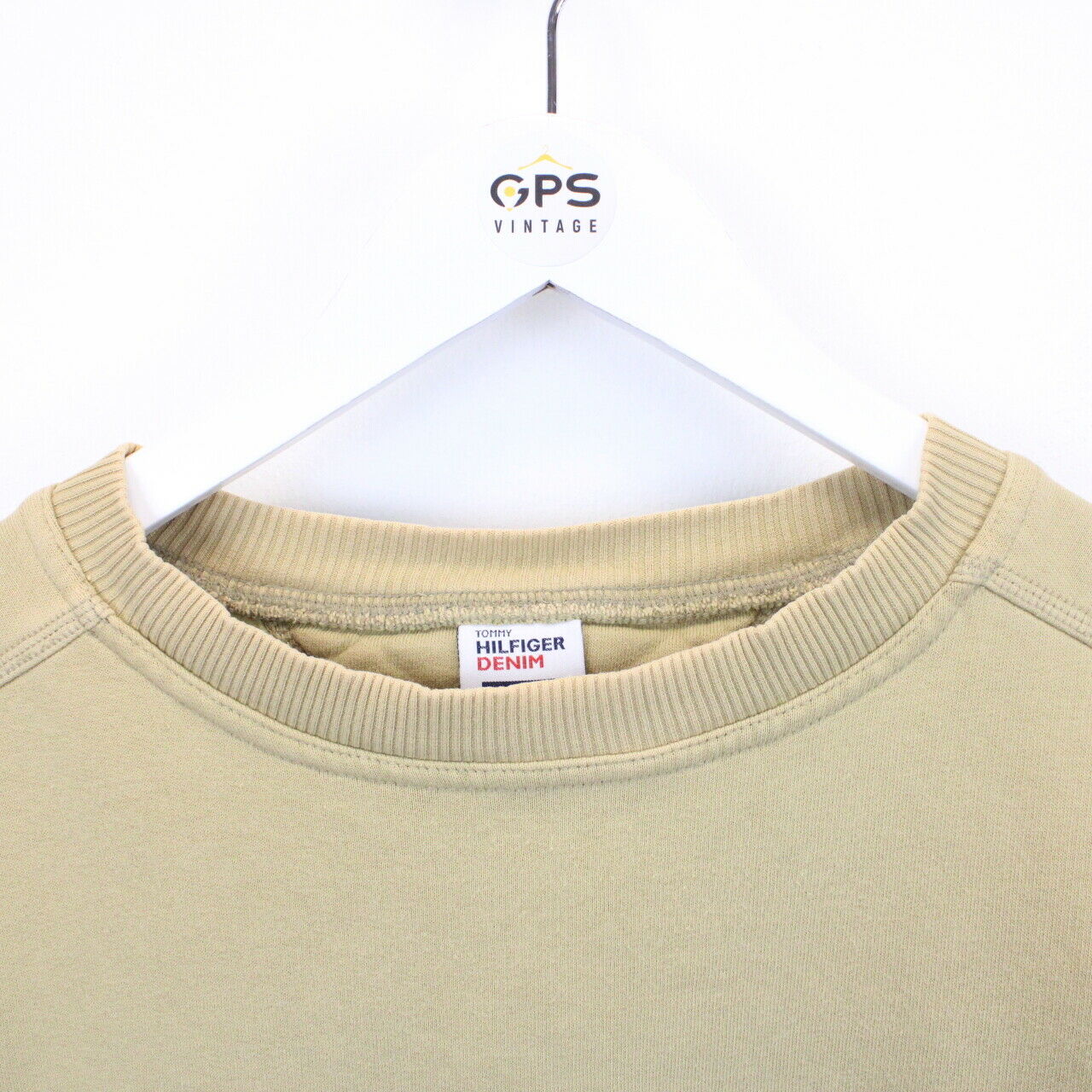 TOMMY HILFIGER Sweatshirt Beige | Medium