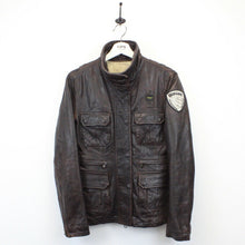 Load image into Gallery viewer, Womens BLAUER Leather Jacket Brown | Medium
