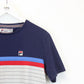 FILA T-Shirt Navy Blue | Medium
